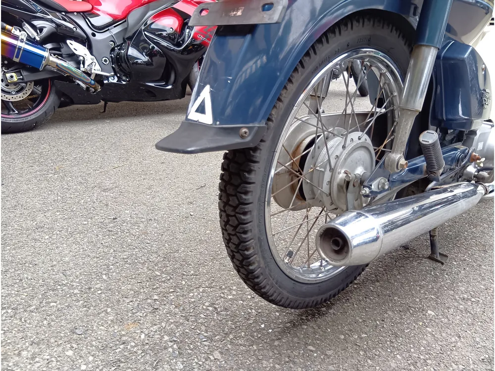 Honda Super Cub, navy blue, фото 11