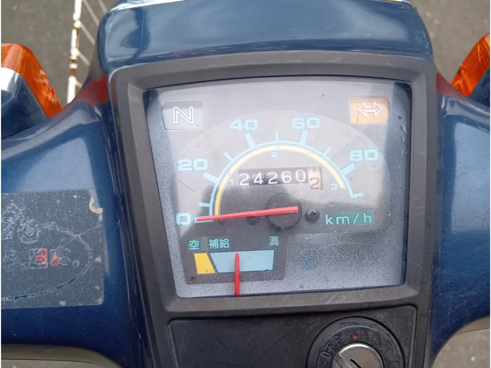 Honda Super Cub, navy blue, фото 3