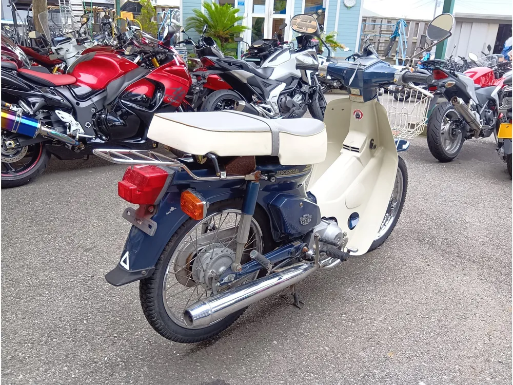 Honda Super Cub, navy blue, фото 6