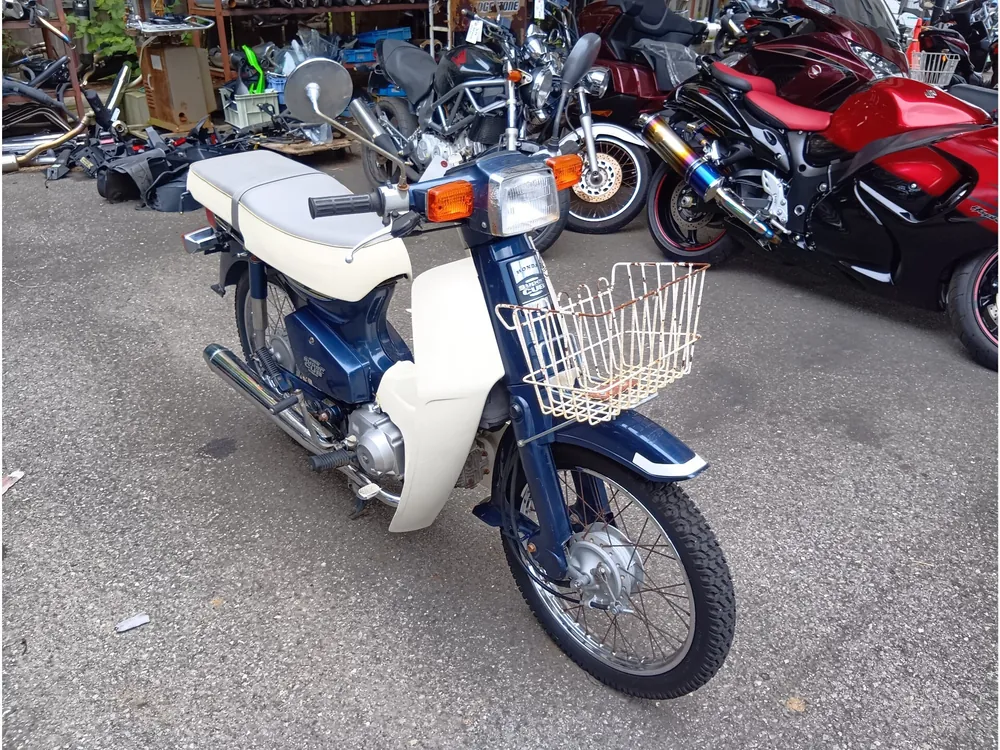 Honda Super Cub, navy blue, фото 7