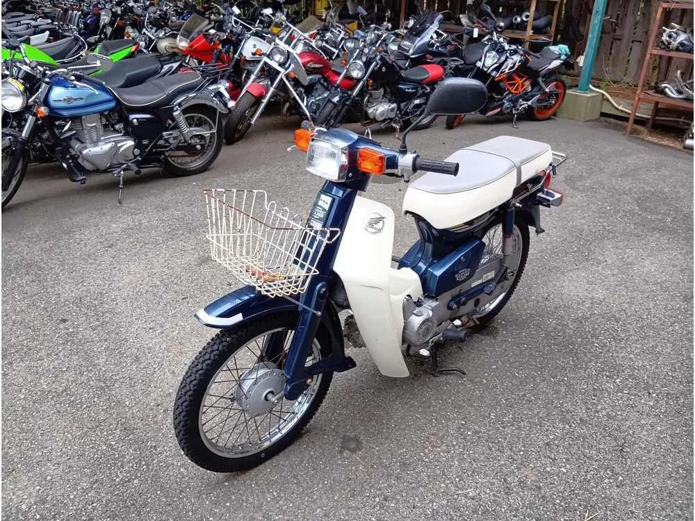 Honda Super Cub, navy blue, фото 8