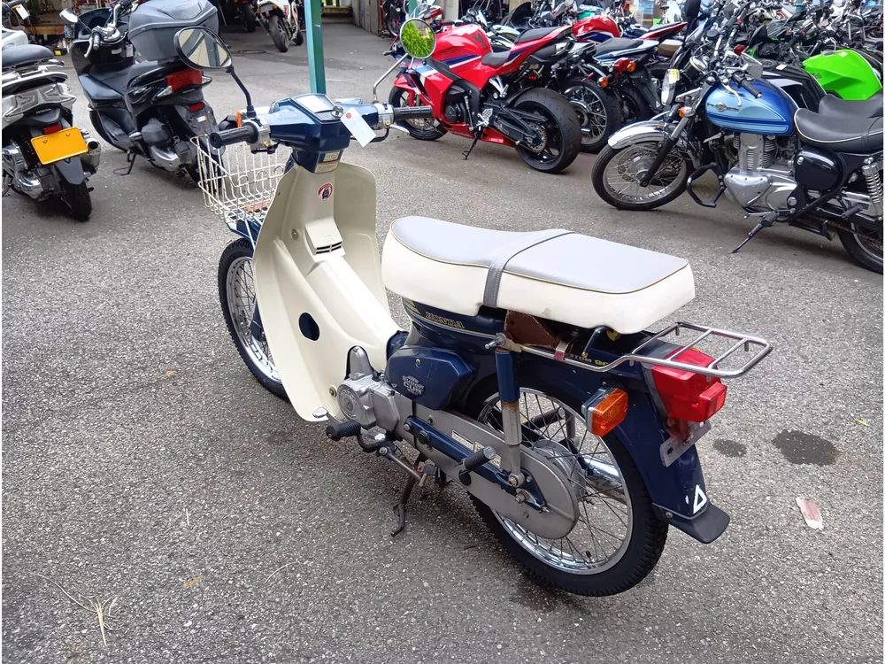 Honda Super Cub, navy blue, фото 9