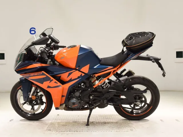 KTM RC 390 2023, оранжевый, фото 2