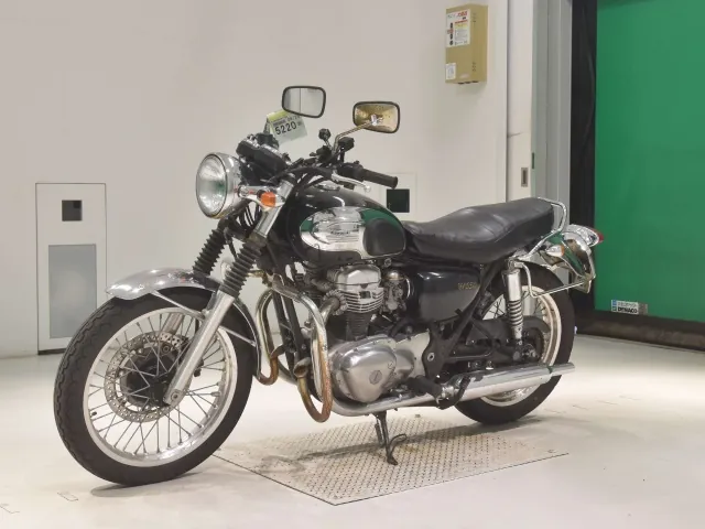 Kawasaki W650 2010, black | silver, фото 4