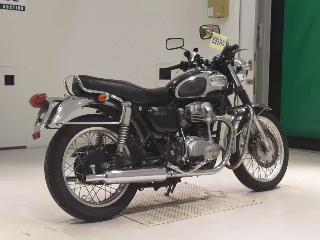 Kawasaki W650 2010, black | silver, фото 5