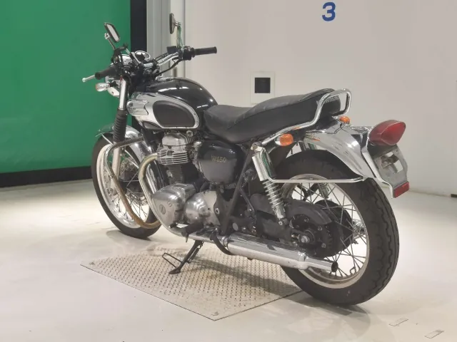 Kawasaki W650 2010, black | silver, фото 6