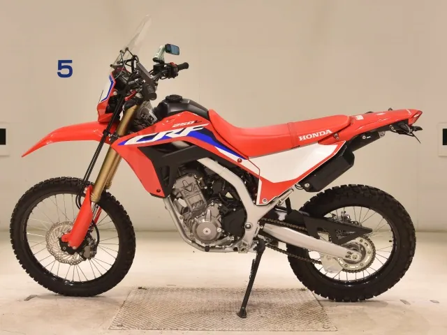 Honda CRF250 Rally, white | red | black, фото 2