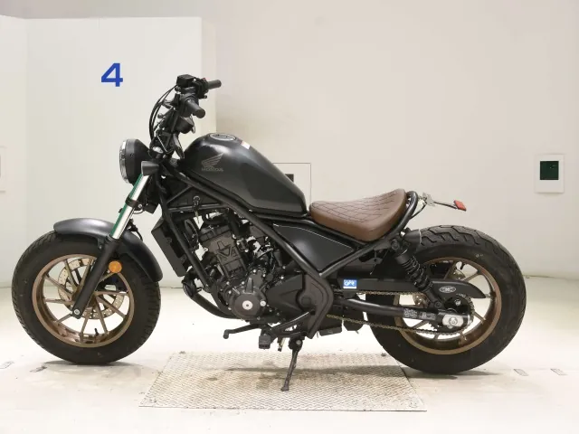 Honda Rebel 250, matt black, фото 2
