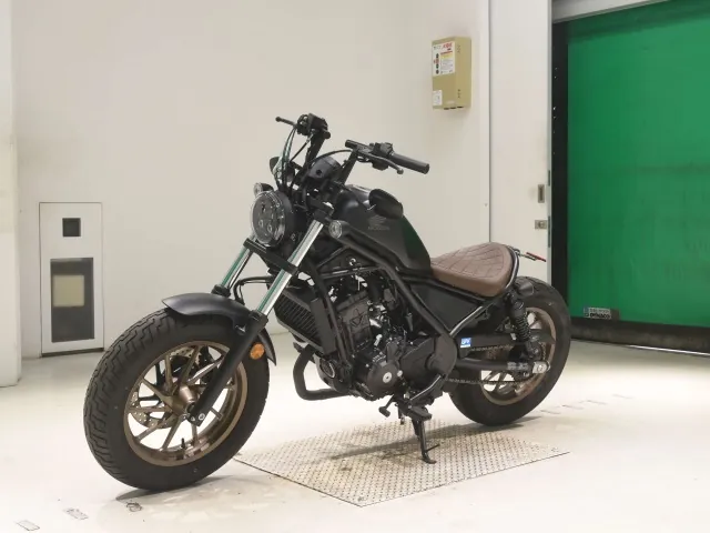 Honda Rebel 250, matt black, фото 4