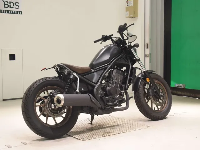 Honda Rebel 250, matt black, фото 5