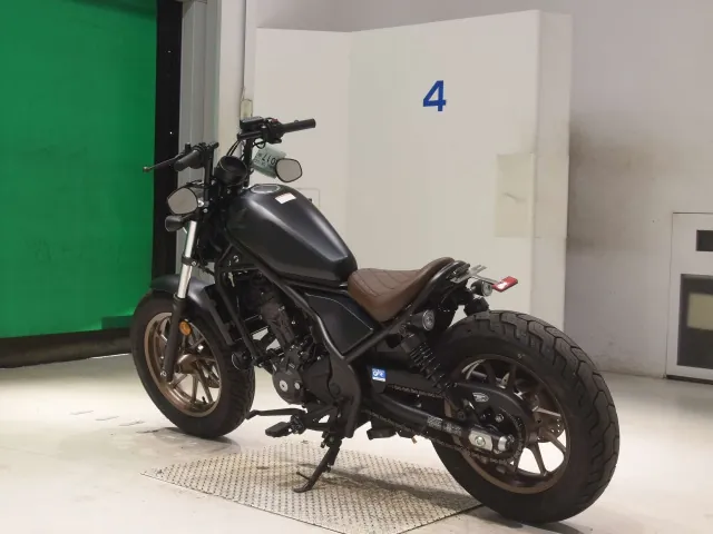 Honda Rebel 250, matt black, фото 6