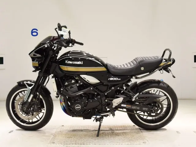 Kawasaki Z900RS 2022, black | gold, фото 2