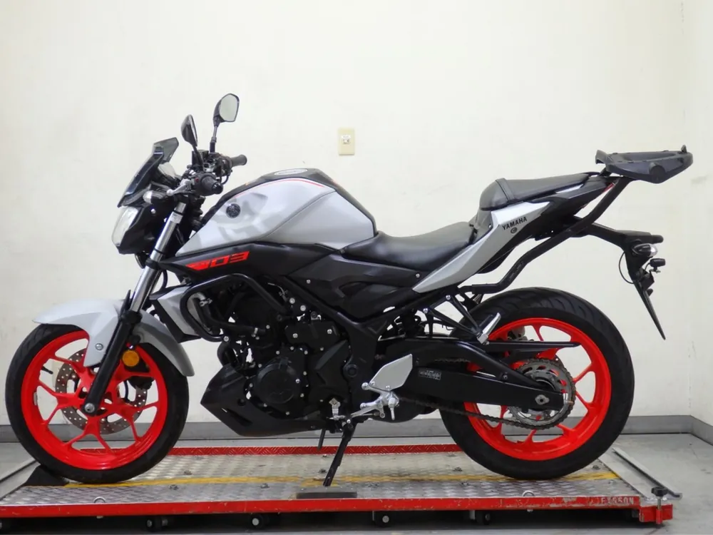 Yamaha MT-03 2019, белый, фото 2