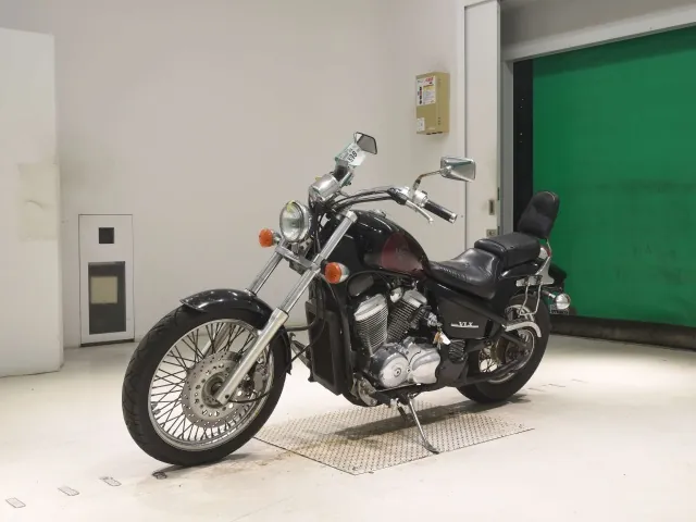 Honda Steed 400 1994, чёрный, фото 4