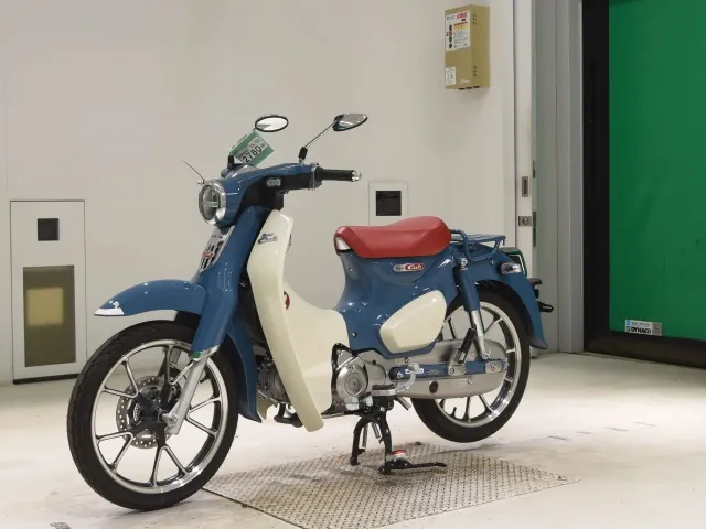 Honda C125-2, white | blue, фото 4