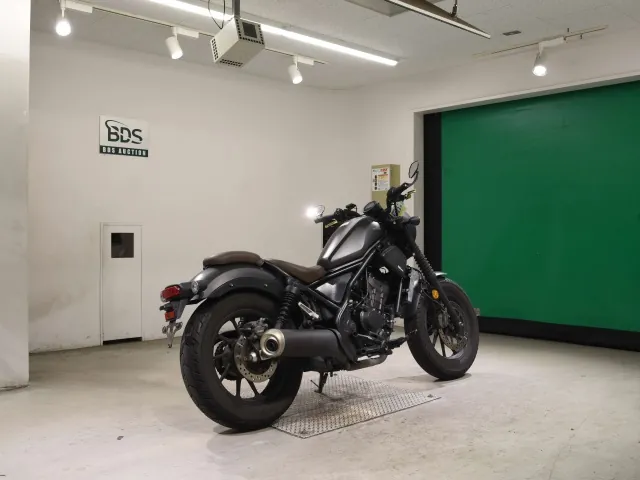 Honda Rebel 250, matt black, фото 5
