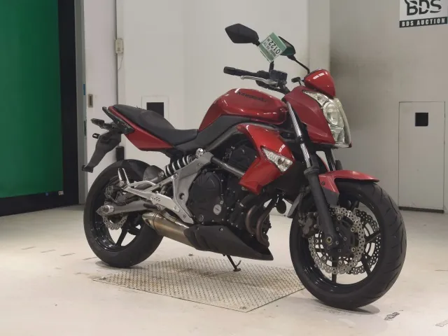 Kawasaki Ninja 400R 2012, красный, фото 3