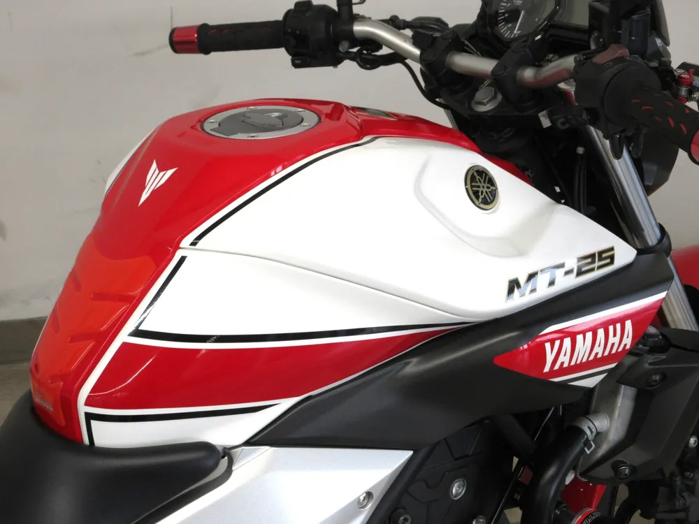 Yamaha YZF-R25, white / red, фото 11