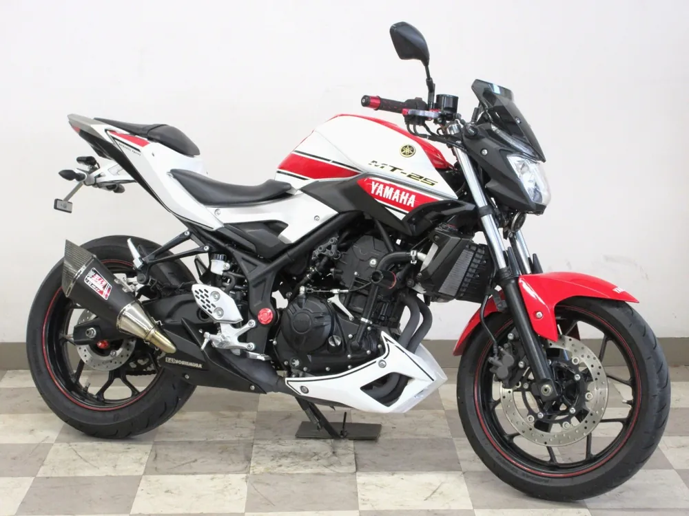 Yamaha YZF-R25, white / red, фото 3