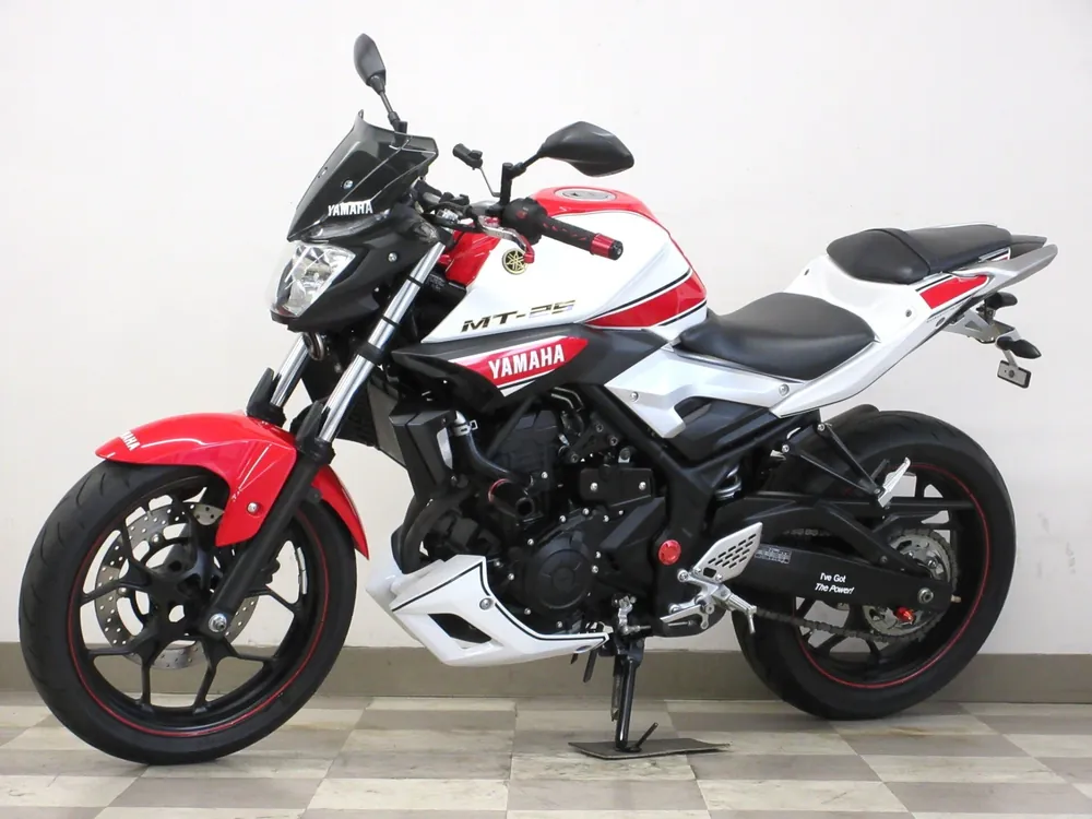 Yamaha YZF-R25, white / red, фото 4