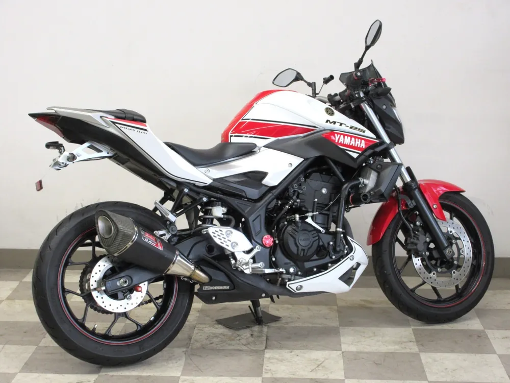 Yamaha YZF-R25, white / red, фото 6