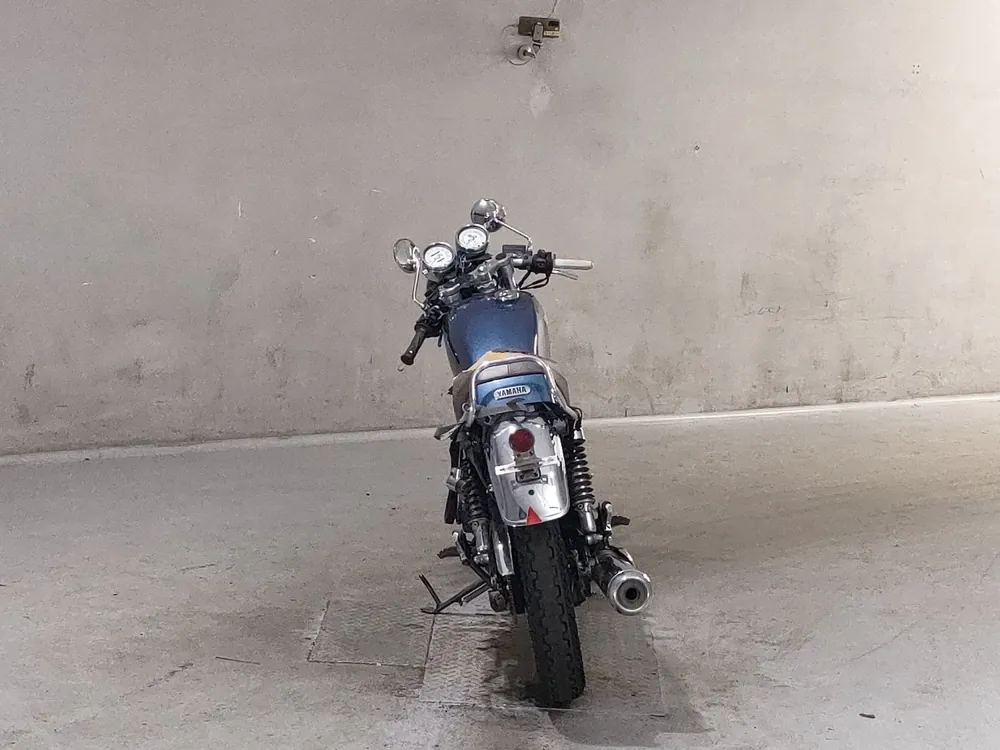 Yamaha SR400 Final Edition Limited 2020, синий, фото 4