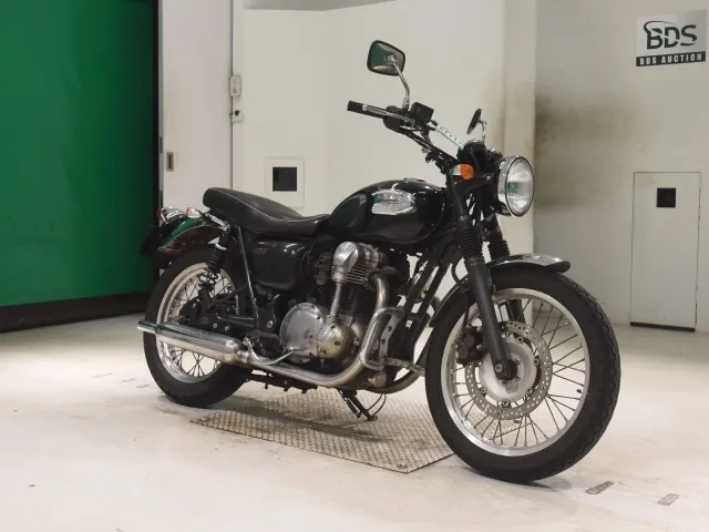 Kawasaki W400 2011, чёрный, фото 3