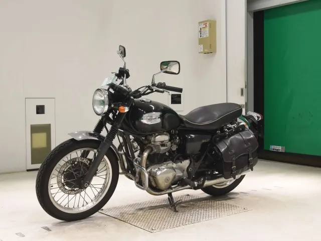 Kawasaki W400 2011, чёрный, фото 4