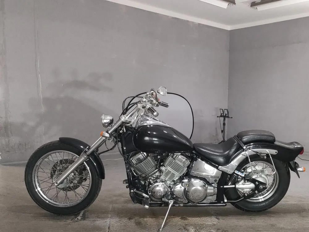 Yamaha Drag Star 400 Classic 2002, чёрный, фото 2