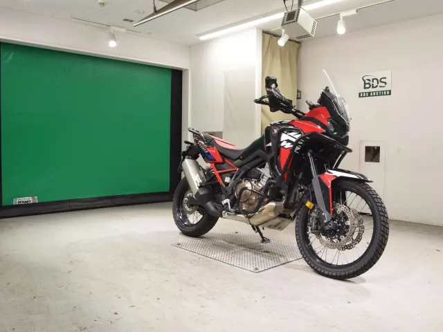 Honda CRF1100L 2025, red | black, фото 3
