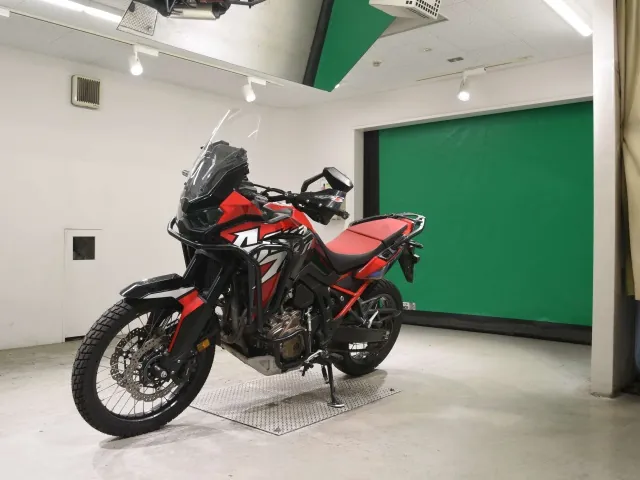 Honda CRF1100L 2025, red | black, фото 4