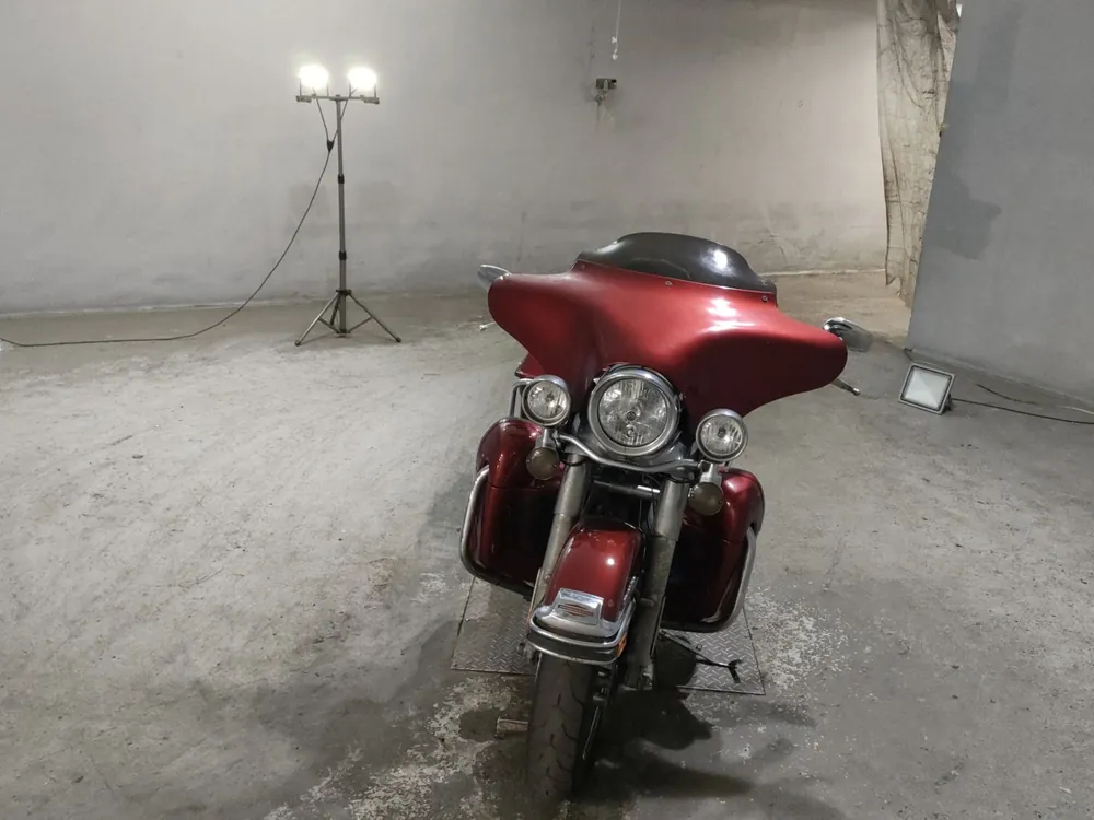 Harley-Davidson FLHR1580 2010, красный, фото 3