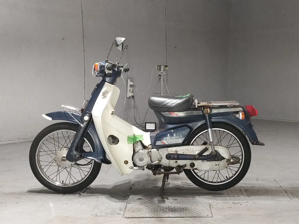 Honda Super Cub, синий, фото 2