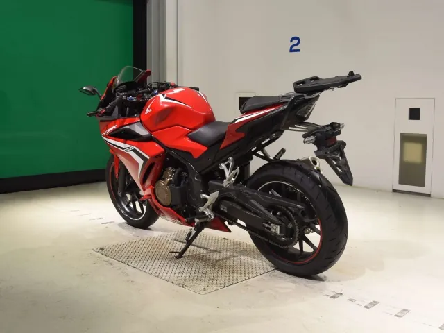 Honda CB400X 2020, красный, фото 6