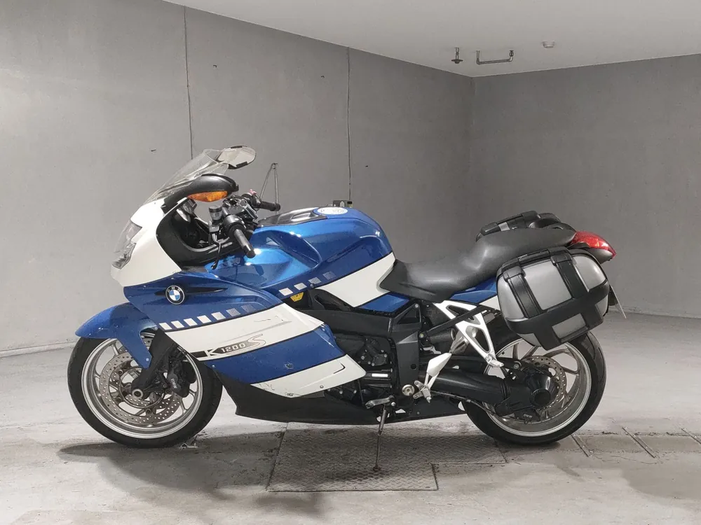 BMW K1200S 2006, white / blue, фото 2