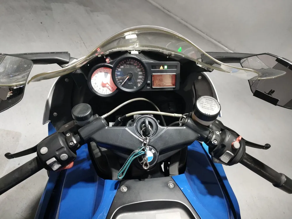 BMW K1200S 2006, white / blue, фото 5