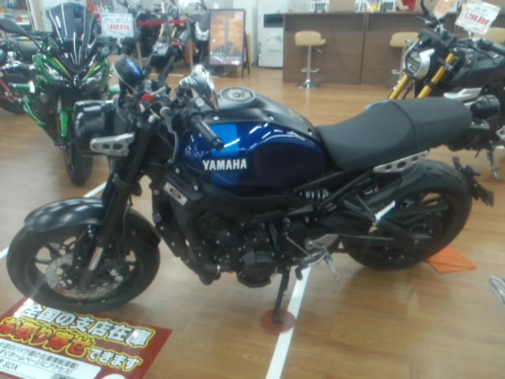 Yamaha XSR900 2019, синий, фото 5