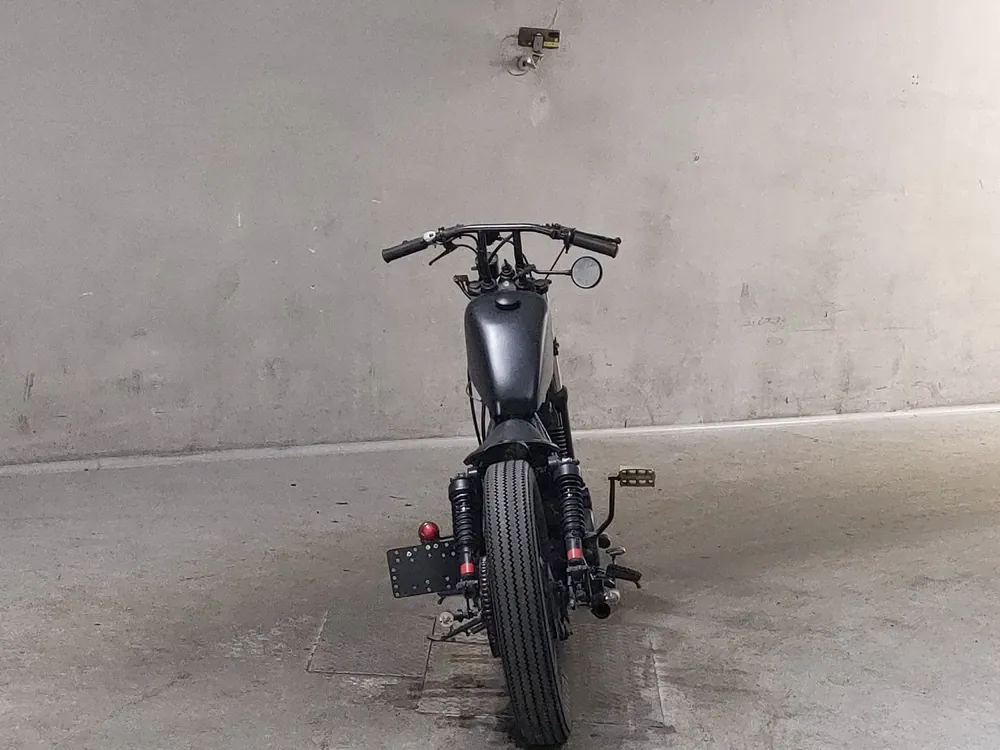 Yamaha SR400 1998, чёрный, фото 4