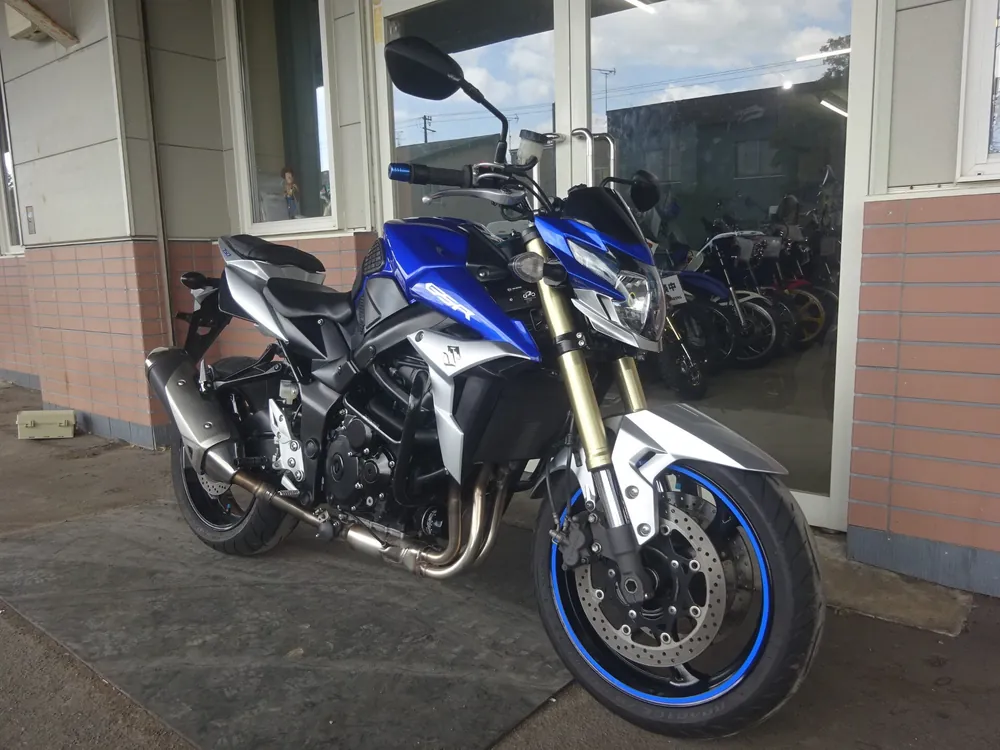 Suzuki GSR750 2014, синий, фото 4