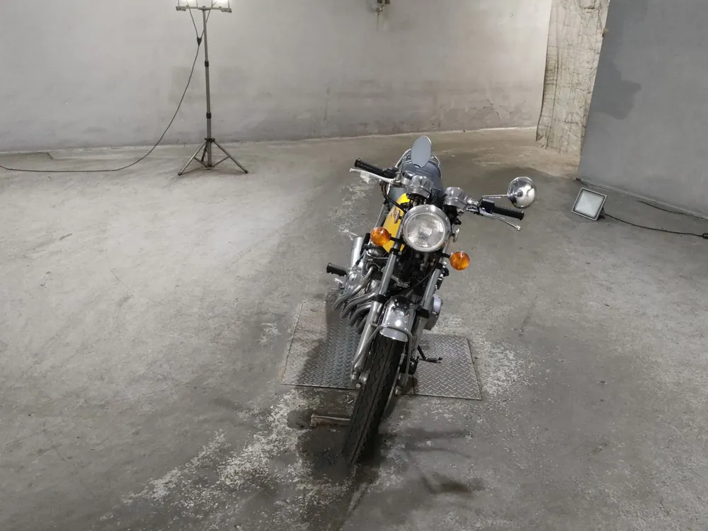 Honda CB400 1977, жёлтый, фото 3