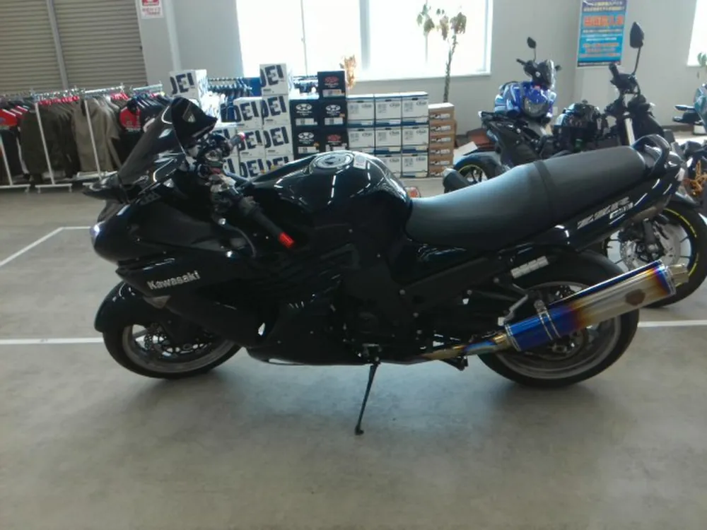 Kawasaki ZZR1400 2009, чёрный, фото 2