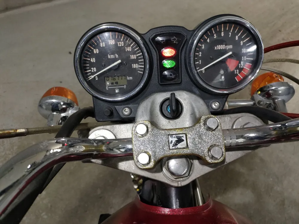 Honda CB400FOUR 1997, красный, фото 5
