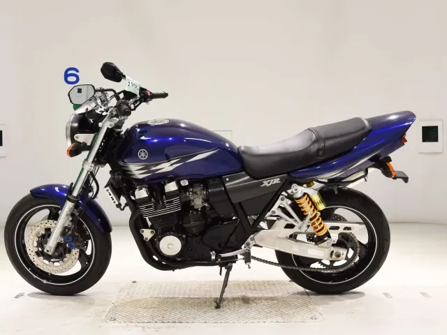 Yamaha XJR400R 2009, black | blue, фото 2