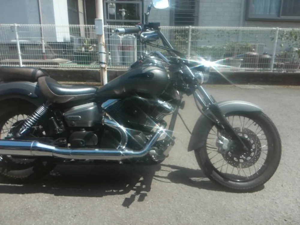Yamaha Dragstar 250, серый, фото 4
