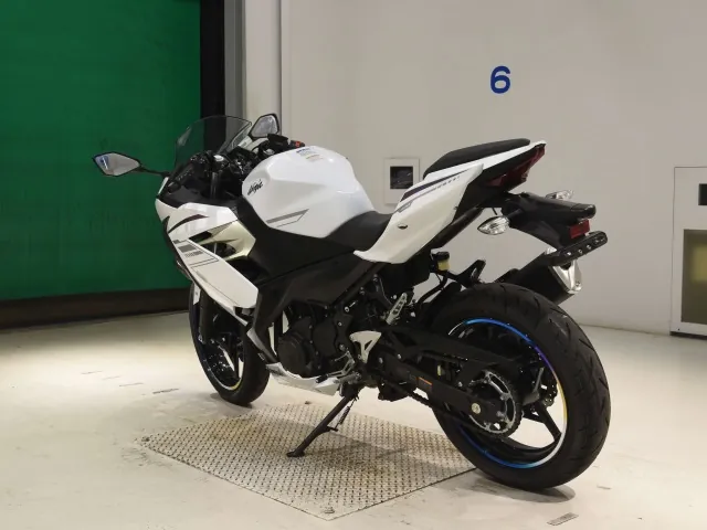 Kawasaki Z400 2024, белый, фото 6