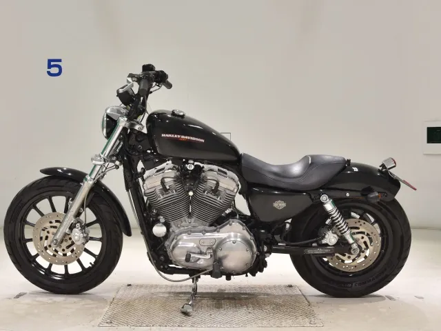 Harley-Davidson XL883L 1989, чёрный, фото 2