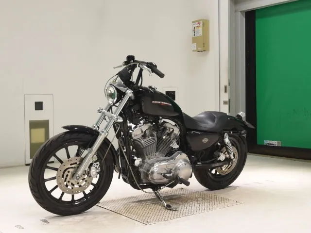 Harley-Davidson XL883L 1989, чёрный, фото 4
