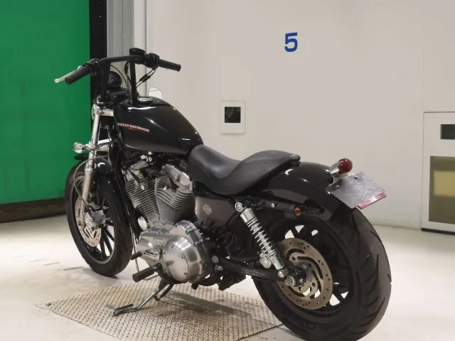 Harley-Davidson XL883L 1989, чёрный, фото 6