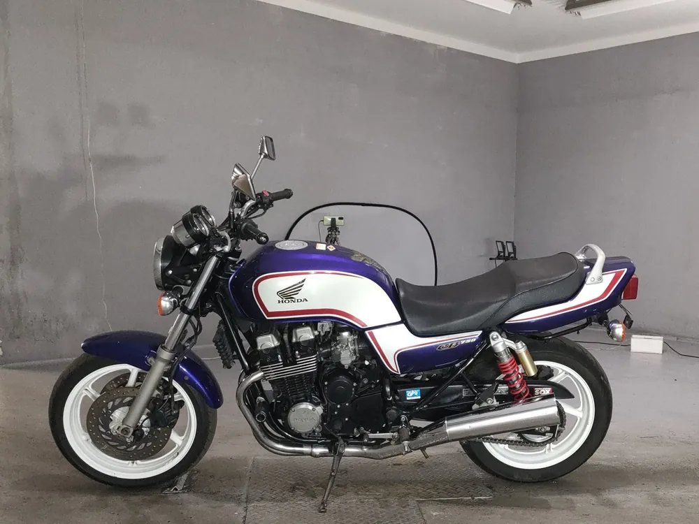 Honda CB750 2008, blue / white, фото 2