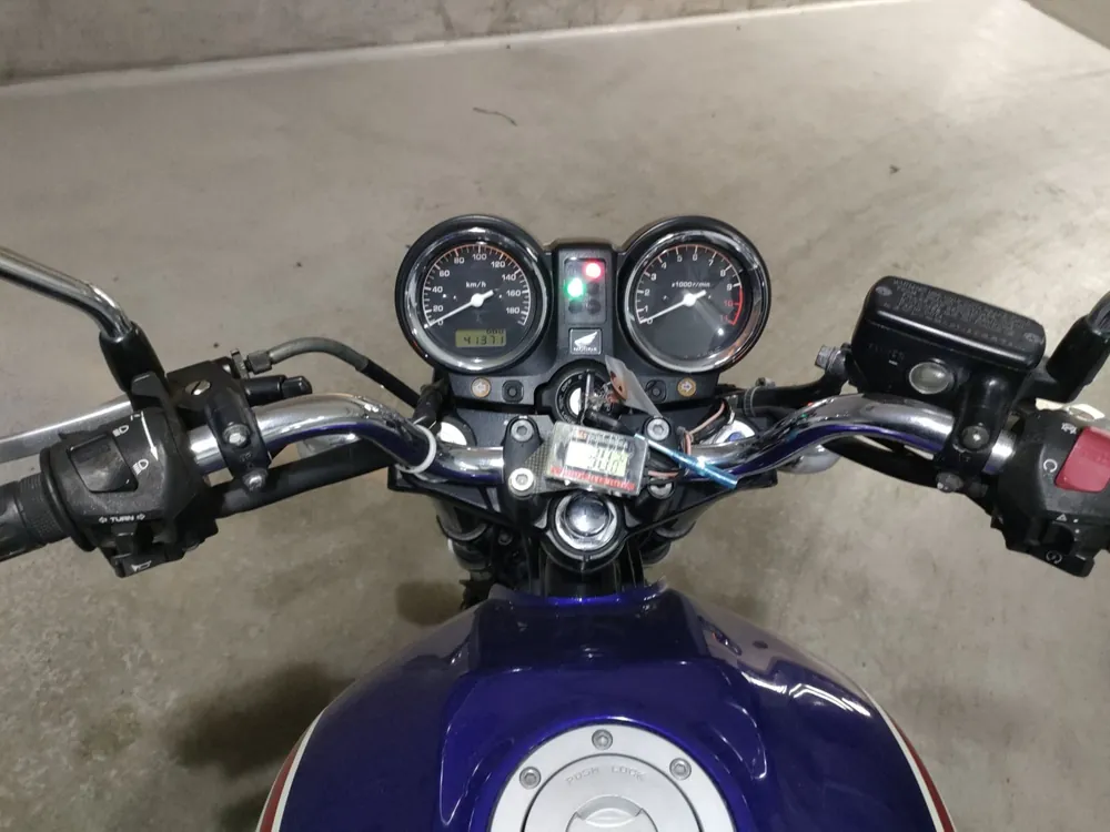 Honda CB750 2008, blue / white, фото 5